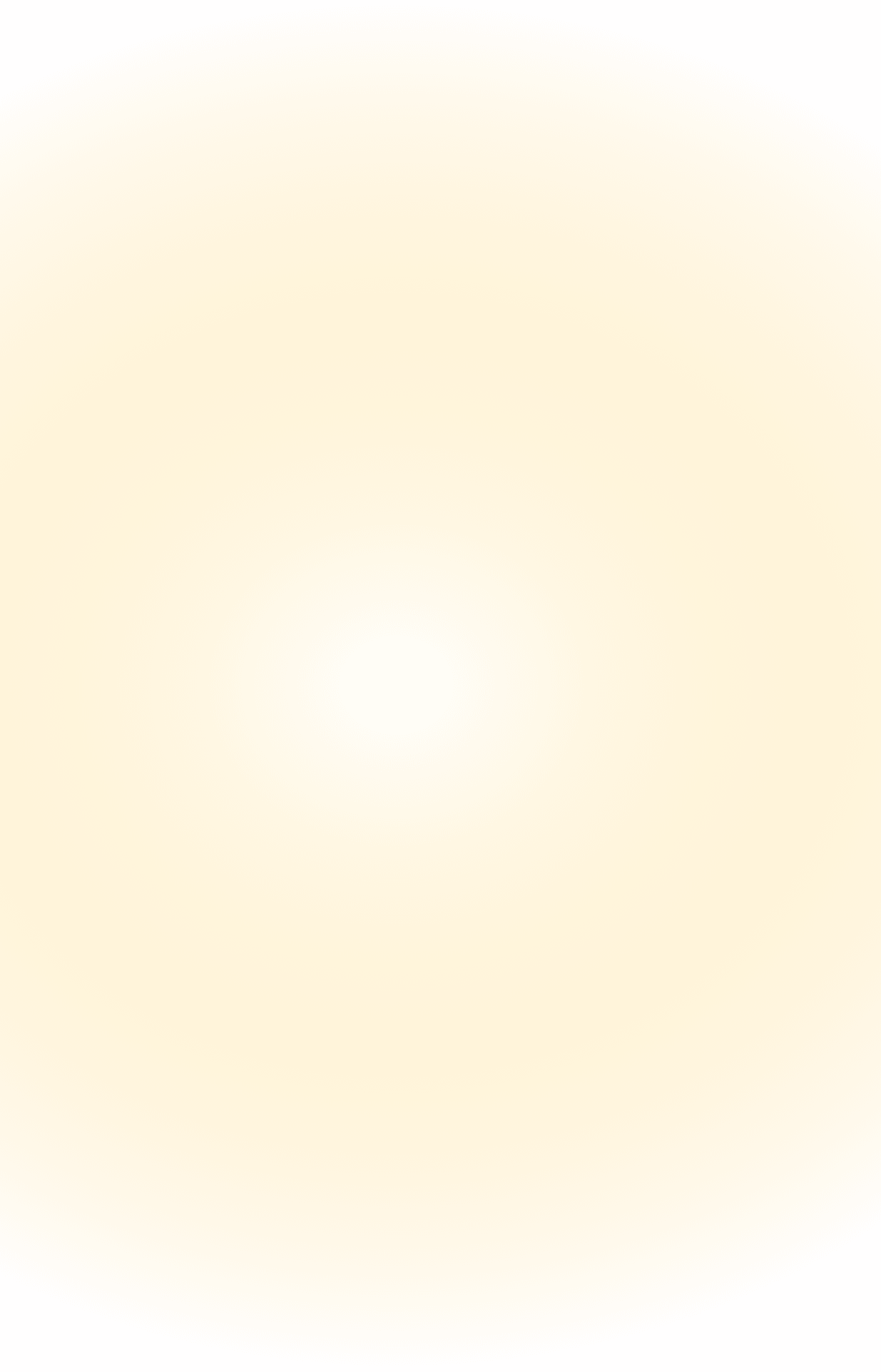 blurred white circle